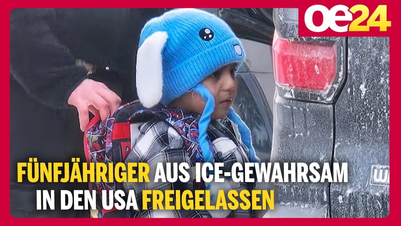 Liam (5) aus ICE-Gewahrsam in den USA freigelassen
