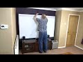 Assembling my Hidden Home Cinema with the LG PF1000U Minibeam Ultra Short Throw Projector (REVIEW)