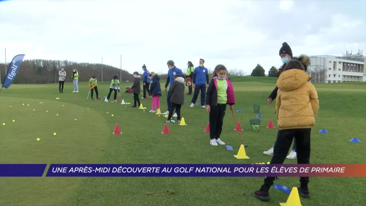 Yvelines | Après-midi découverte au Golf National pour des élèves de primaire