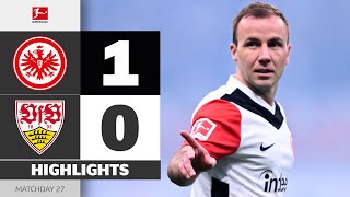 Götze Decides Match! | EINTRACHT FRANKFURT — VFB STUTTGART | Highlights | MD 27 – Bundesliga 2024/25