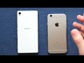 Сравнение Sony Xperia Z3 vs iPhone 6
