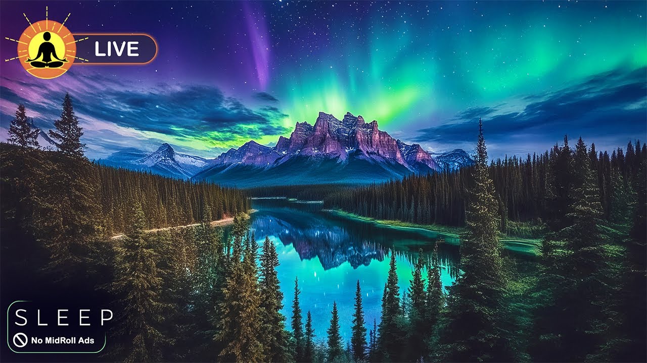 🔴 Deep Sleep Music 24/7 🌙3395, Sleep Meditation Music, Calm Music, Zen, Relax, Study, Sleeping Music