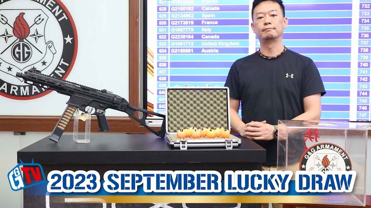 G&G Armament Lucky Draw September 2023