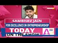 Sambhav Jain | Entrepreneur | India A-List | NewsX  - 11:34 min - News - Video