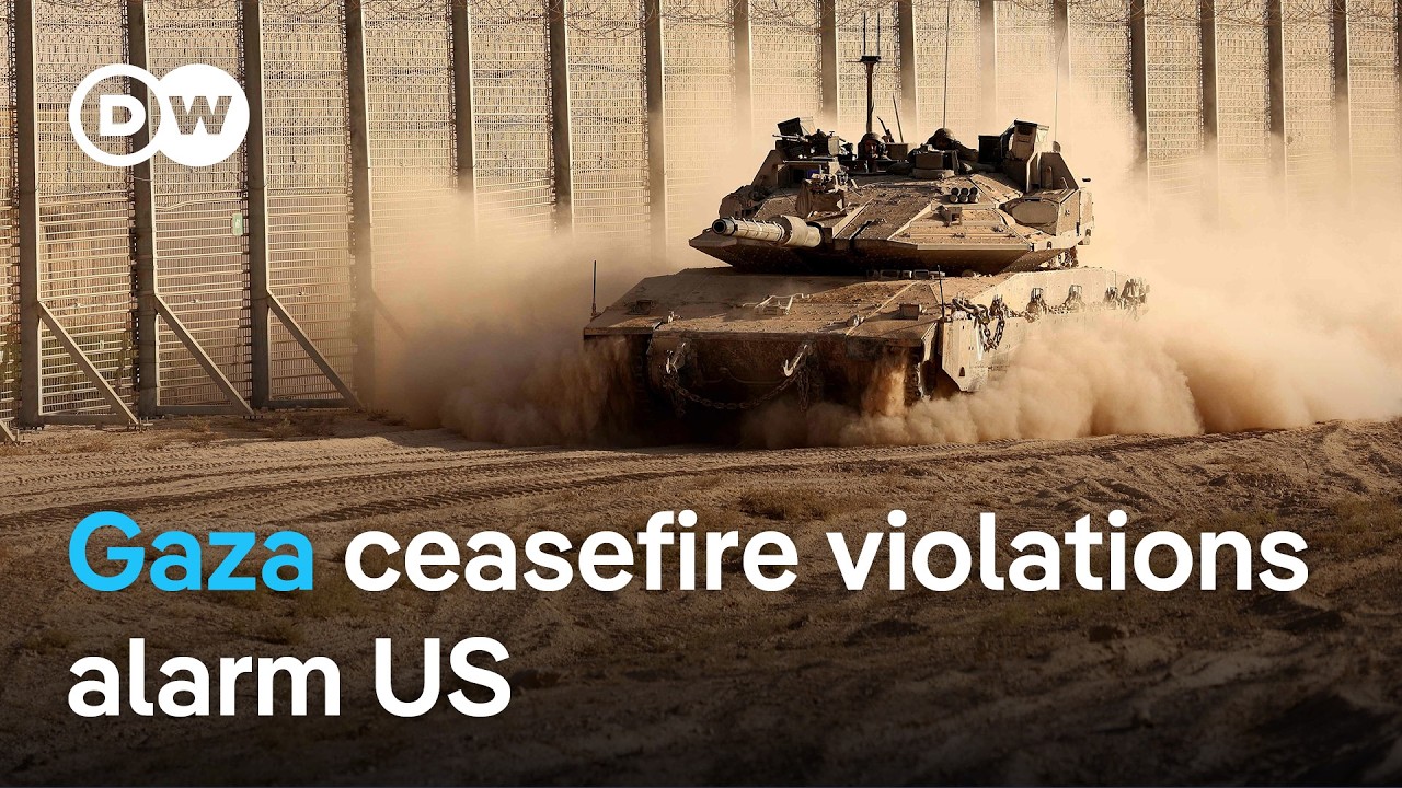 Why US Vice President JD Vance is in Israel to bolster ceasefire | DW News