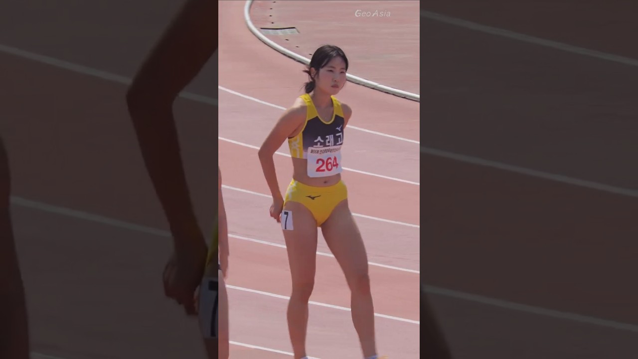 "여자고등부 200m 예선 워밍업" 이승서(소래고) #athletics #이승서 #여자육상 #trackandfield #sportstar #shorts