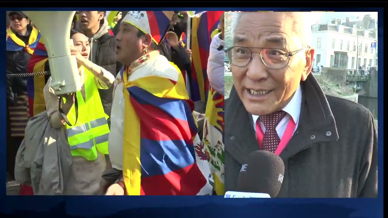 VOK Interviews Kelsang Gyaltsen | 66th Tibetan Uprising Day | The Hague 2025