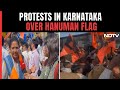 Karnataka Flag News | Tensions In Karnatakas Mandya Over Hanuman Flag