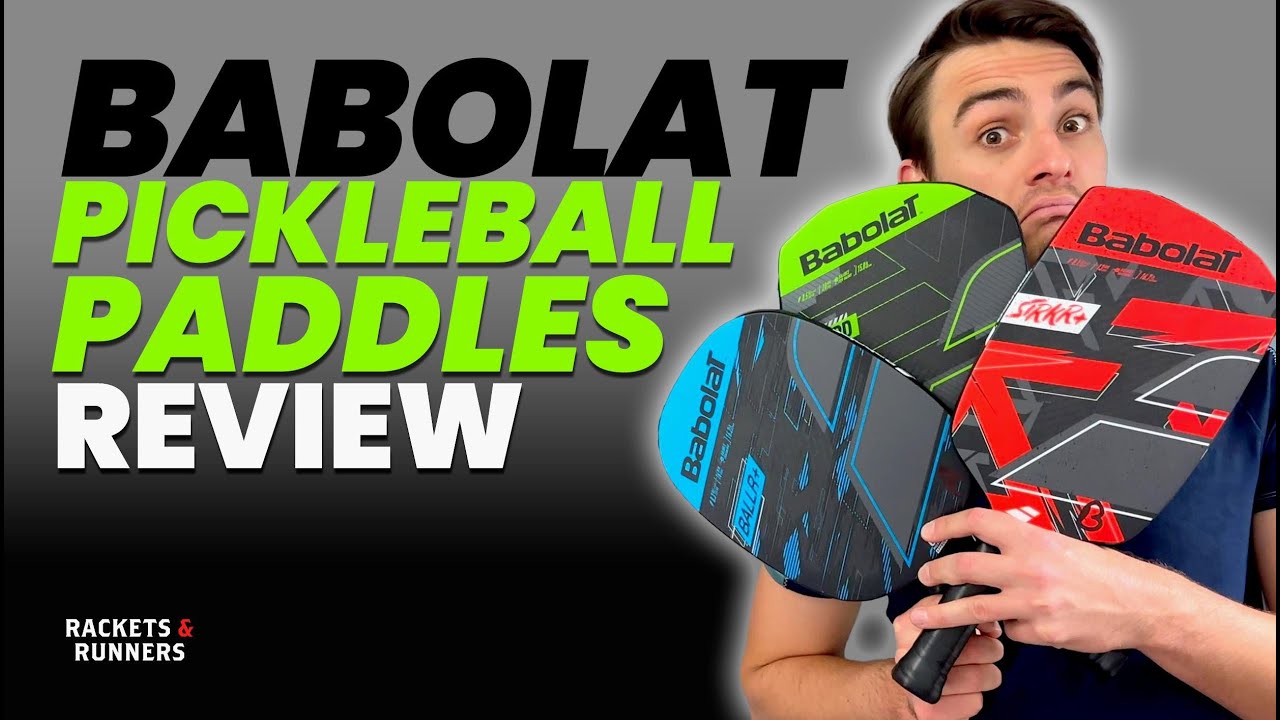 How GOOD are these new Babolat Pickleball Paddles?! 2024 Babolat Paddles Review | Rackets & Runners