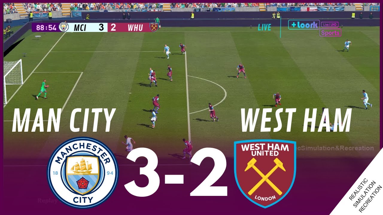 [LIVE] Manchester City vs West Ham | Premier League 23/24 | Match Live Today