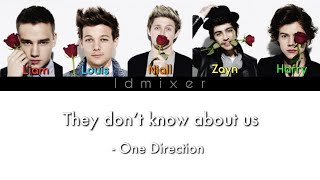 One Direction - They Don’t Know About Us (Color Coded Lyrics)