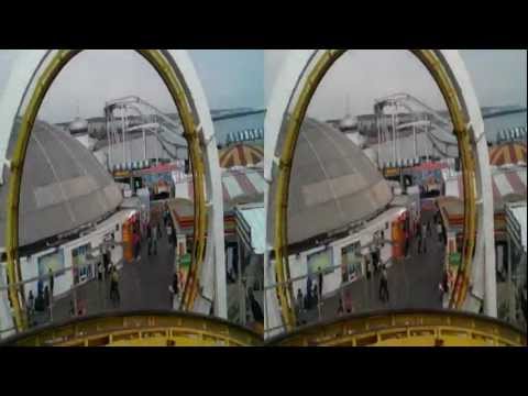 LG Optimus 3D Clips (Rollercoaster!)