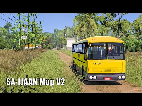 SA-IJAAN Map V2 ETS2 1.50 to 1.57