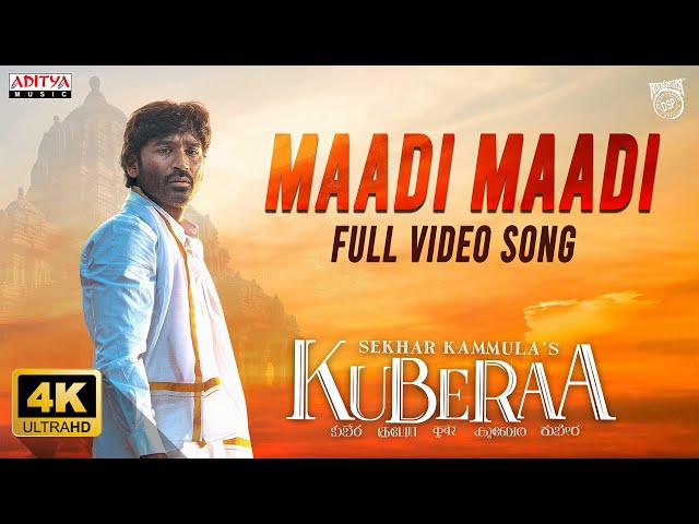 Maadi Maadi Full Video Song  | Kuberaa | Nagarjuna, Dhanush, Rashmika | Sekhar Kammula | DSP