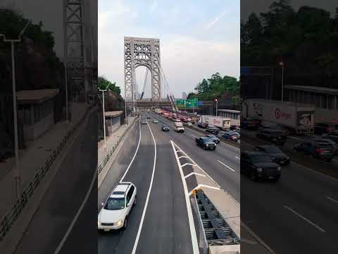 George Washington bridge #shortsfeed #gwb#traffic#youtube #shorts