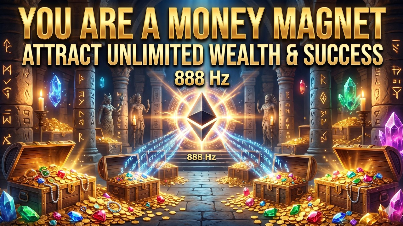 🧲Activate Your Powerful Money Magnet: Attract Money, Success and Unlimited Wealth (888 Hz)