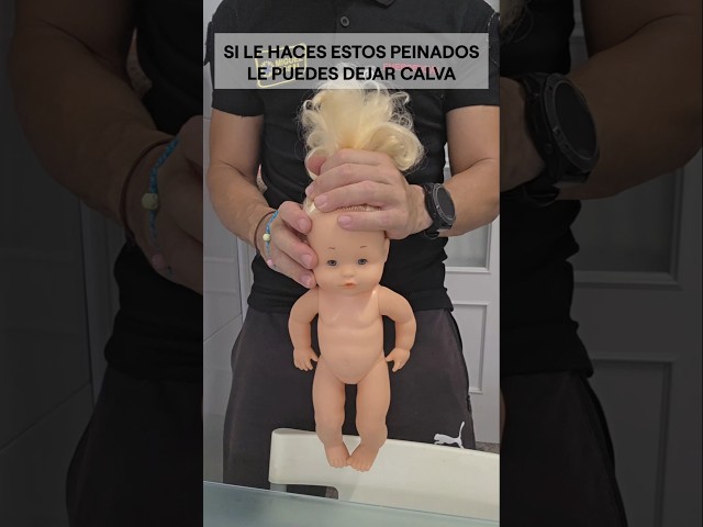 Si le peinas así a tu hija le puedes dejar calva.#supervivencia #curiosidades #sabiasque