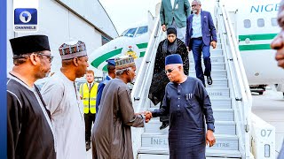 Shettima, Gbajabiamila Arrive In London To Receive Buhari's Body