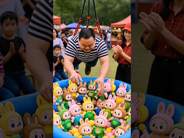 CAPIT BONEKA LABUBU SEBANYAK BANYAKnya, di ending kocak🤣
