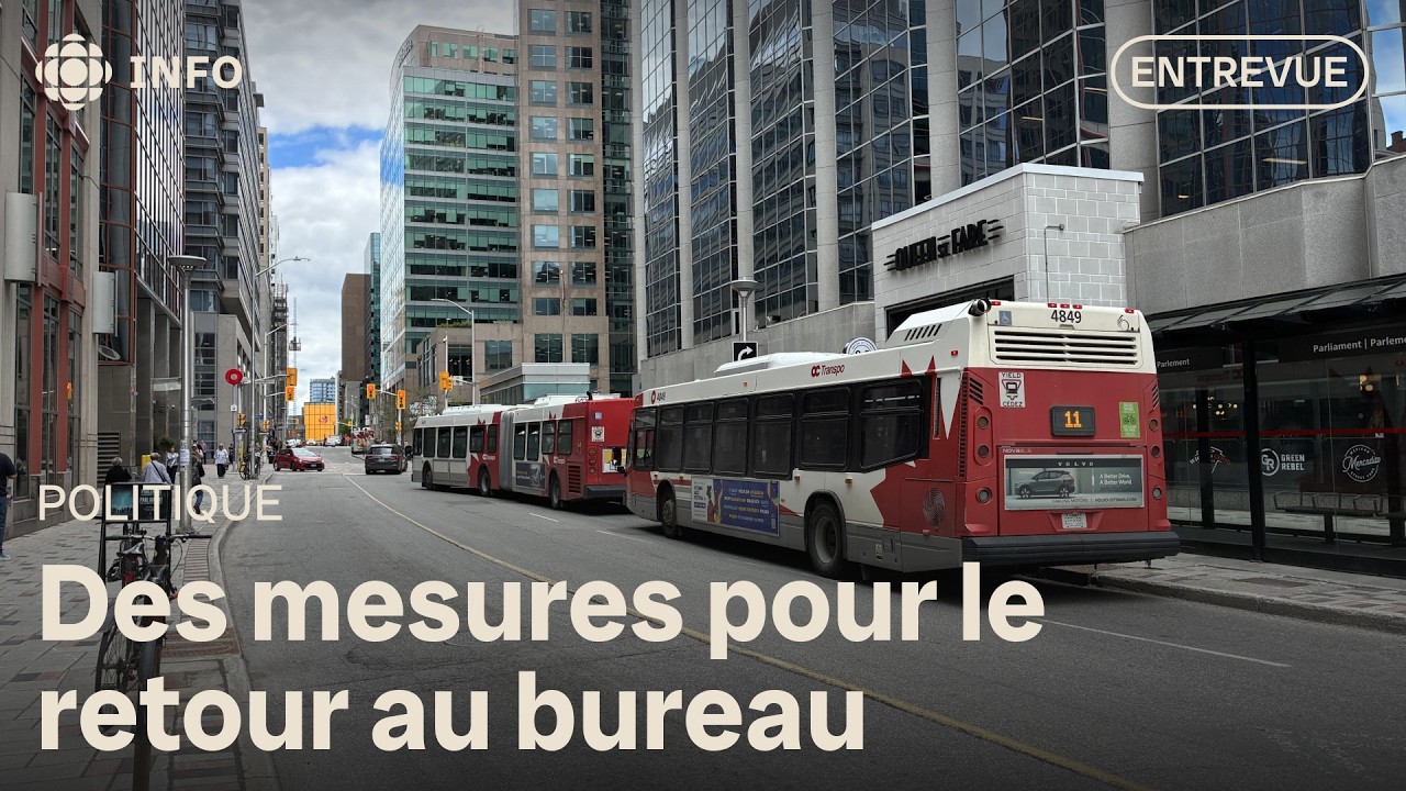 Fonctionaires au bureau : la Ville d'Ottawa veut améliorer son système de transport