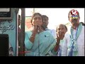 LIVE : YS Sharmila Mata Muchata | Wardhannapet , Warangal | V6 News  - 06:31:12 min - News - Video