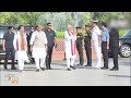 PM Modi Signs Visitors Book at War Memorial | News9 - 01:40 min - News - Video