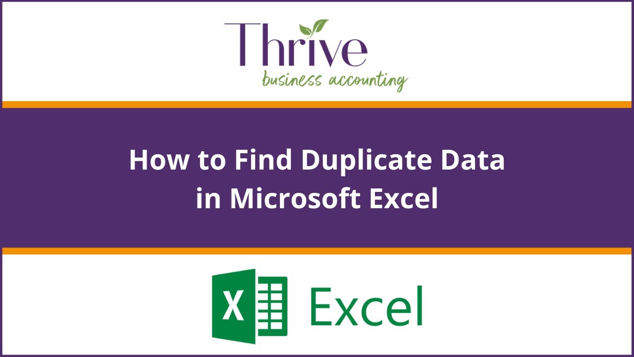 how-to-find-duplicate-data-in-excel-youtube