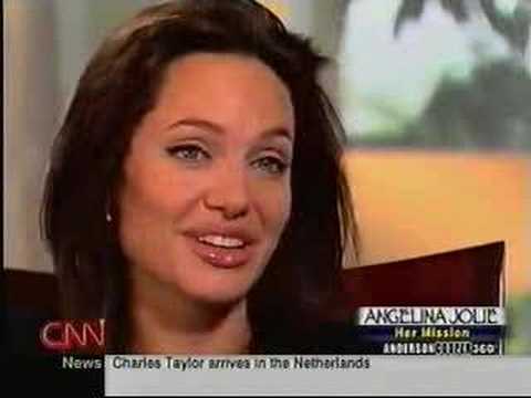 Angelina Jolie on CNN's Anderson Cooper 360 part 2