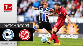 Arminia Bielefeld — Eintracht Frankfurt 1-1 | Highlights | Matchday 3 – Bundesliga 2021/22