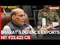 Bharat’s Defence Exports Soar, Achieving Unprecedented ₹23,622 Cr Milestone | Watch Latest on NewsX