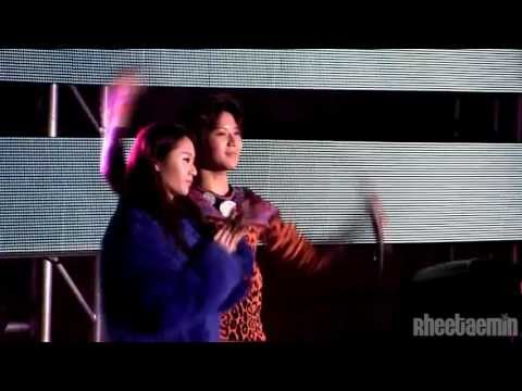 l2l23l Taemin with Krystal focus - f(x)+SHINee special stage FULL fancam