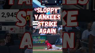 Sloppy Yankees Strike Again!! #yankees #newyorkyankees