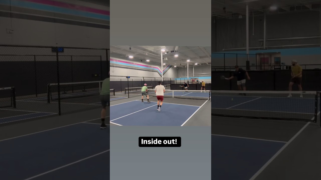 Inside out #pickleball #Highlights #Sports #Fun #Action #teamCRBN #Staygrippy