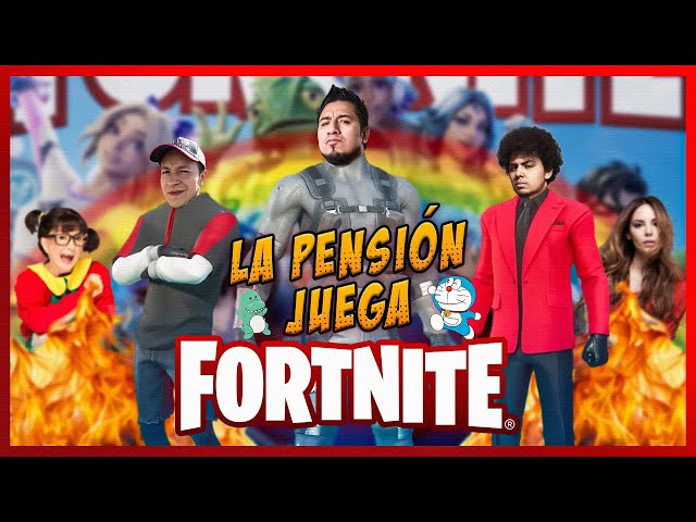 LA PENSIÓN JUEGA - FORTNITE | Si, si ganamos por si se lo preguntan!