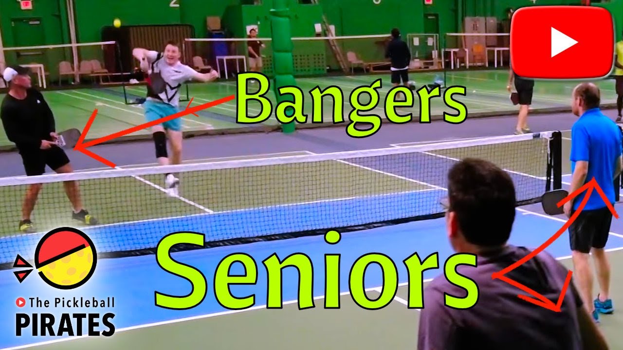 Pickleball Seniors Kick Butts