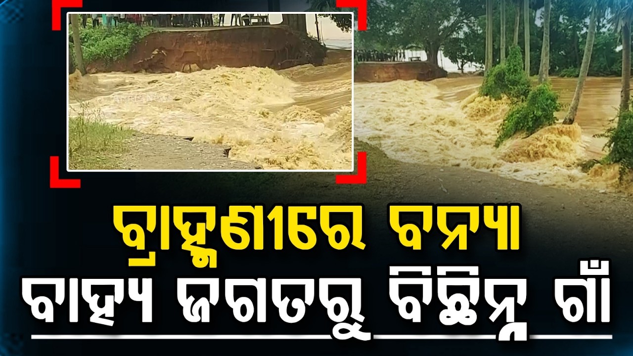 Jajpur Flood Crisis: Brahmani River Water Overflows On Roads; Villages Cut Off | Argus News