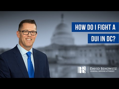 DC DUI Lawyer David Benowitz discusses important information that you should know if you have been charged with a DUI offense DC. An experienced DC DUI attorney will be able to review the facts of your case, and develop the best possible defense for your case. A DC DUI Lawyer will be able to protect your rights and interests throughout your DUI case.