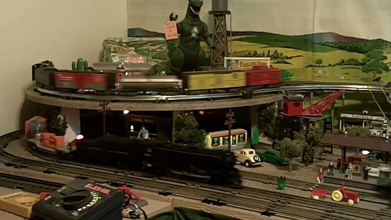 Lionel 736 Berkshire, 2055 Hudson & Marx 999 Trains - YouTube