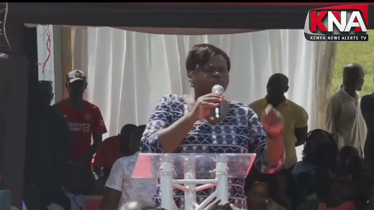 "MLIEKEA RAILA MITEGO AKAVUKA, SASA WACHANA NA YEYE!" GLADYS WANGA LECTURES OPPOSITION