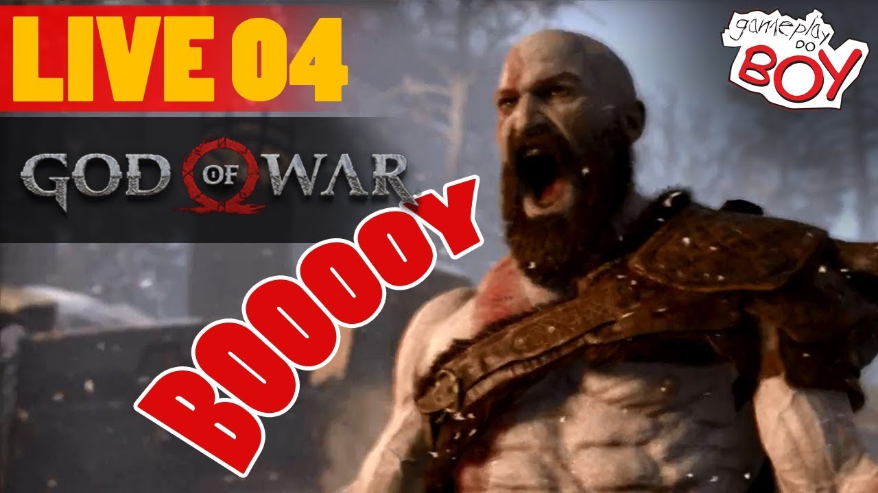 LIVE GOD OF WAR 4 PS4 - Parte 04 - Gameplay do Boy