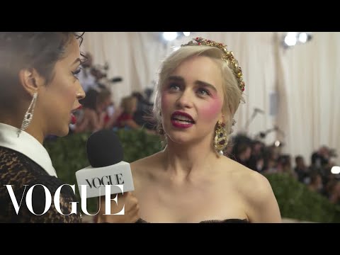 Emilia Clarke on the Final Season of Game of Thrones | Met Gala 2018 With Liza Koshy | Vogue