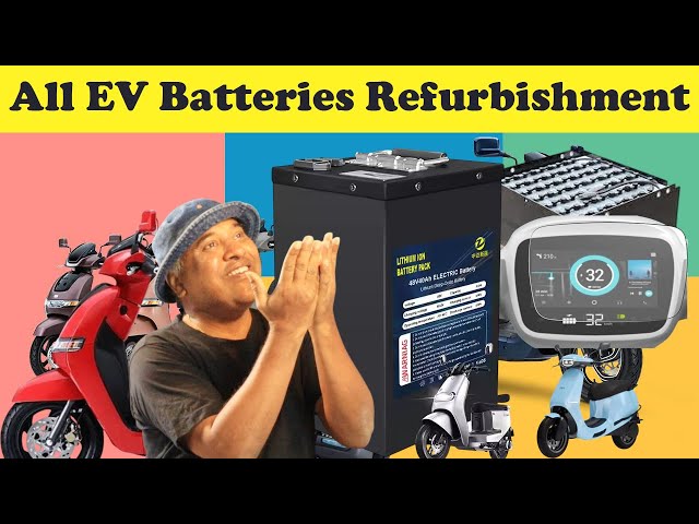 👉 எலக்ட்ரிக் வண்டியின் பேட்டரி  புதுப்பிக்கலாம் All EV Batteries Refurbished Here..! |Sakalakala Tv