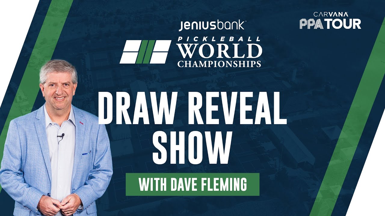 JeniusBank Pickleball World Championships Draw Reveal Show