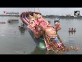Ganesh Visarjan 2025 | Grand Immersion Of Khairatabad Ganesh Idol At Hyderabads Hussain Sagar Lake  - 02:07 min - News - Video