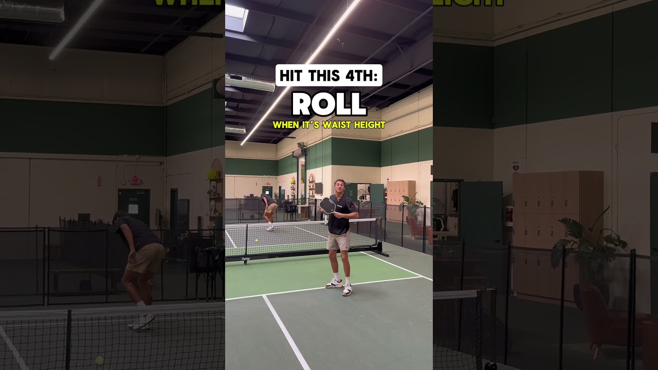 Learn 4th ball decision making! #pickleball #pickleballtips