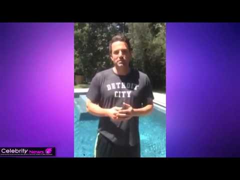 Ben Affleck - Ice Bucket Challenge - Jimmy Kimmel, Neil Patrick Harris, Matt Damon