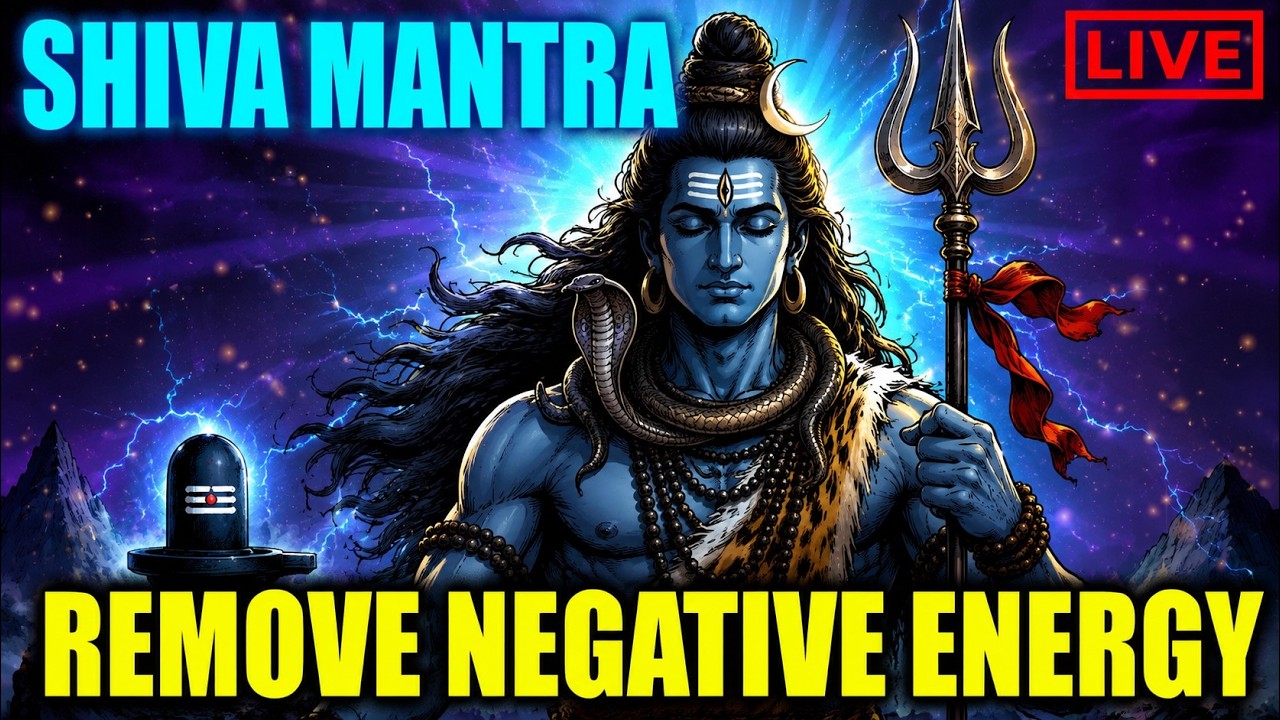 🔴 SHIVA MANTRA LIVE 24/7 | Powerful Chanting for Meditation & Inner Transformation