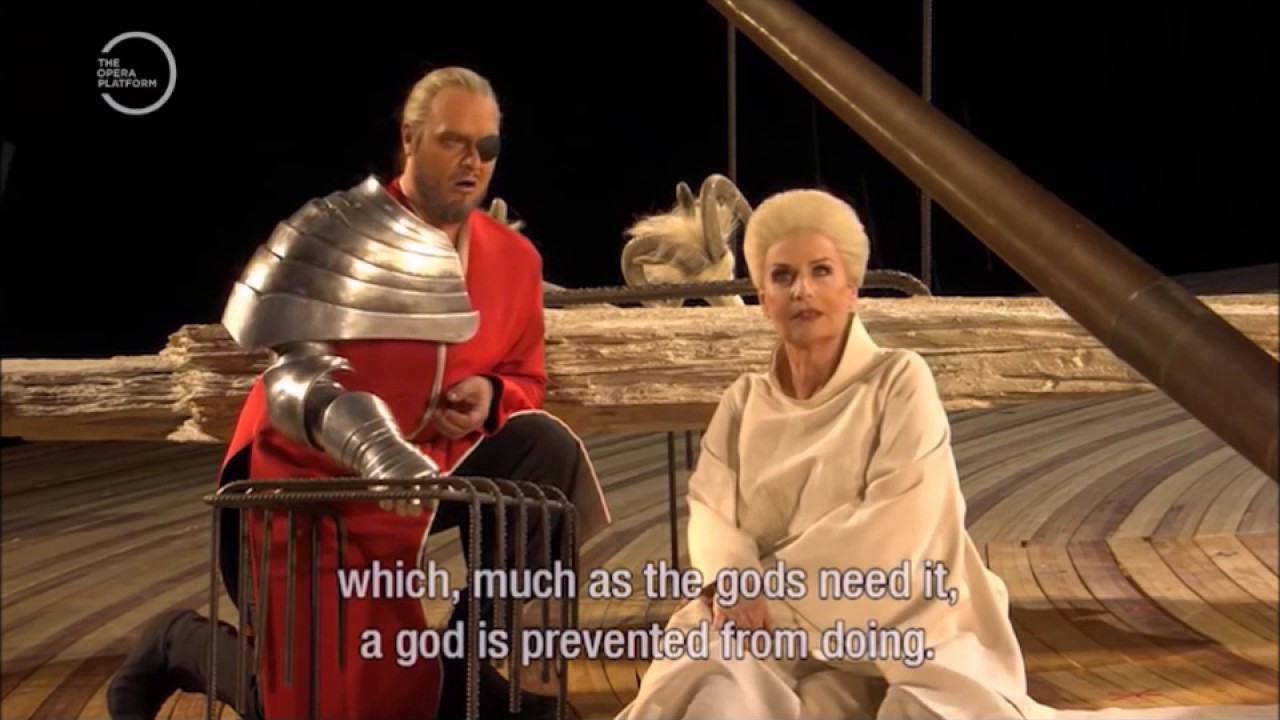 Watch Doris Soffel and Thomas J. Mayer as Fricka and Wotan in Richard
