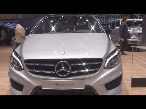 Mercedes-Benz B 220 d 4MATIC (2016) Exterior and Interior in 3D