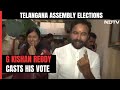 Telangana Assembly Elections 2023: Union minister G Kishan Reddy casts his vote in Hyderabad